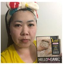 Helloganic 1 A Day Grain Natural & Organic Facial Sheet Mask